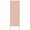 vidaXL Highboard rosa 36x39x113 cm st&aring;l