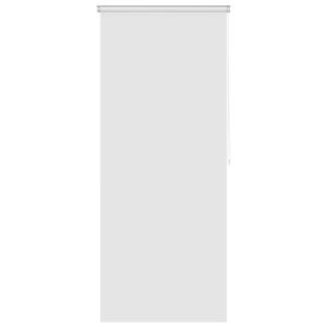 vidaXL Dusjforheng 80x240 cm hvit