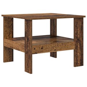 vidaXL Kaffebord Gammelt tre 57 x 55 x 45 cm Konstruert tre