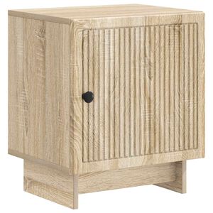 vidaXL Nattbordskap Sonoma eik 43 x 34,5 x 50 cm Konstruert tre