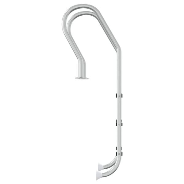 vidaXL Bassengstige 54x38x158 cm 304 rustfritt stål