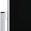 vidaXL Uttrekkbar sidemarkise 180x600 cm svart