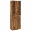 vidaXL Highboard gammelt tre 60x32x190 cm konstruert tre