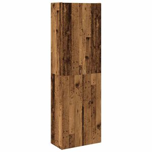 vidaXL Highboard gammelt tre 60x32x190 cm konstruert tre