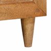 vidaXL Kaffebord med hylle Lys Brun 80 x 50 x 40 cm Massivt akasietre