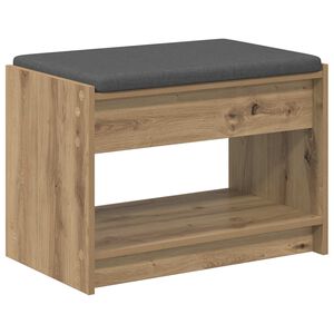 vidaXL Gangbenk Artisan Eik 63 x 38 x 45 cm