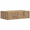 vidaXL Vegghengt Sidebord 87,5 x 34,5 x 17 cm Konstruert tre