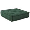 vidaXL Modulsofa 2 pcs grønn 140 x 70 x 36 cm stoff