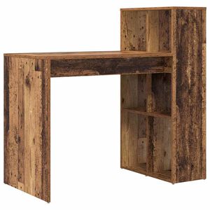 vidaXL Skrivebord Gamle tre Konstruert tre 108 x 55 x 103.5 cm