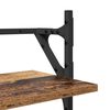 vidaXL Vegghyllesett 6 pcs Gamle tre 100 x 25 x 30 cm Konstruert tre