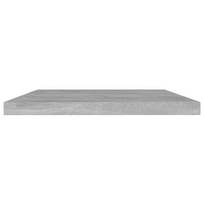 vidaXL Hylleplater 8 stk betonggrå 60x10x1,5 cm sponplate