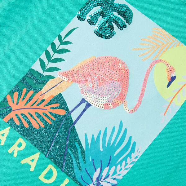 T-skjorte for barn mynte 104