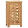 vidaXL Skittent&oslash;yskurv 35x25x60 cm heltre teak