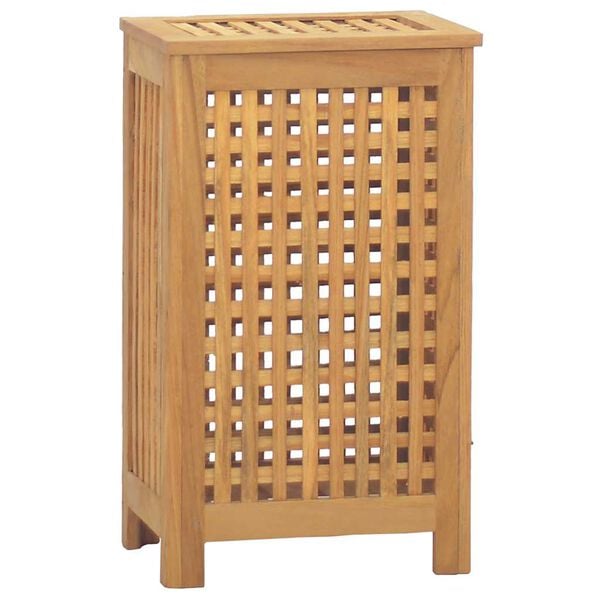 vidaXL Skittent&oslash;yskurv 35x25x60 cm heltre teak