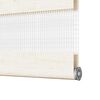 vidaXL Sebragardin marmor beige stoff bredde 55,9 cm polyester