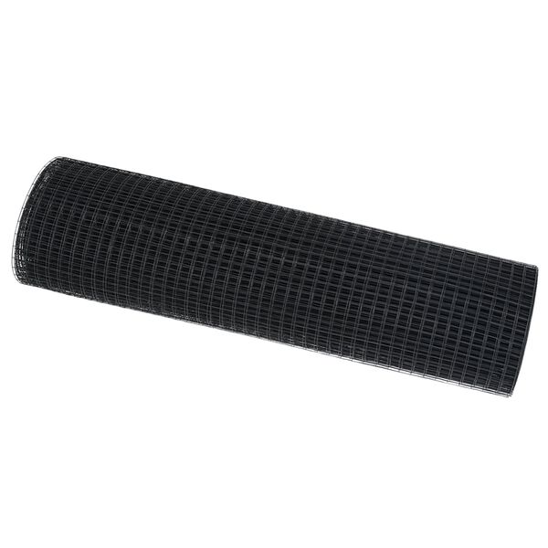 vidaXL Sveist trådgjerde Grå 0.8 x 10 m Stål