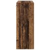 vidaXL Veggskap Gamle tre 69,5 x 34 x 90 cm Sponplater og glass