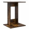 vidaXL Sidetabell R&oslash;kt eik 45 x 40 x 62,5 cm Konstruert tre