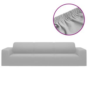 vidaXL 4-seters sofaovertrekk polyester gr&aring;