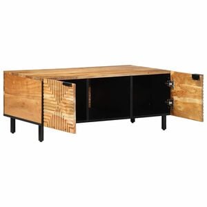 vidaXL Kaffebord 100 x 54 x 40 cm Solid akasietre
