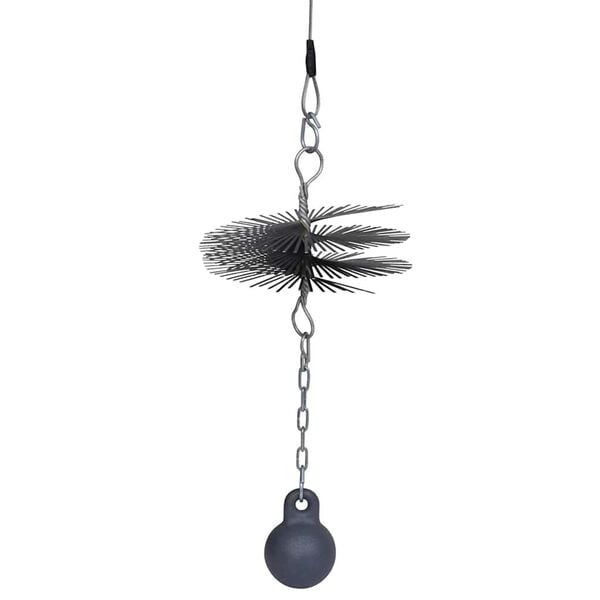 Skorstein B&oslash;rste Rund Diameter 20cm