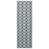 vidaXL Teppe Runner ORIZ 1150 gsm Svart nettm&oslash;nster