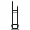 vidaXL H&aring;ndklestativ svart 48x24x78,5 cm jern