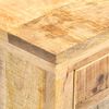 vidaXL Nattbord 40x30x50 cm heltre mango og naturlig stokk