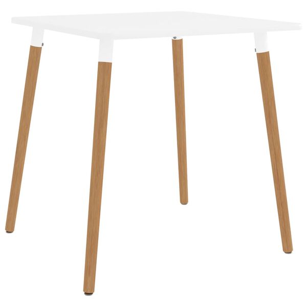 vidaXL Spisestue 5 deler r&oslash;d