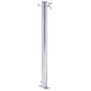 vidaXL Hagevanns&oslash;yle 40 cm rustfritt st&aring;l rund