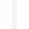 vidaXL Vegghylle hvit 96x12x64 cm sponplate