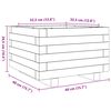 vidaXL Plantekasse 40x40x26,5 cm heltre douglasgran