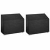 vidaXL Trekk til hagebenk 2 stk 8 maljer 160x70x70/88 cm polyetylen