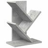 vidaXL Tre Bokhylle 3-Hyller 30 x 18 x 40 cm Konstruert tre Betonggr&aring;