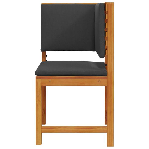 vidaXL Hage Stol Brun 50 x 50 x 91cm Massivt akasietre