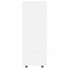 vidaXL Garderobe hvit 80x40x110 cm konstruert tre