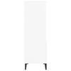 vidaXL Highboard hvit 40x36x110 cm konstruert tre