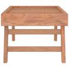 vidaXL Sammenleggbart brett 55x35x25 cm heltre teak