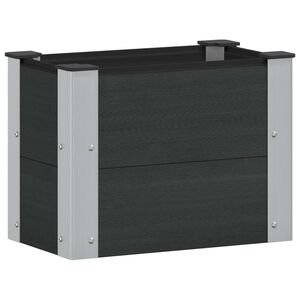 vidaXL H&oslash;ybed Svart 50 x 30 x 36 cm