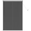 vidaXL Venetiansk persienne Justerbar S&oslash;lvgr&aring; 150 x 70 cm PVC
