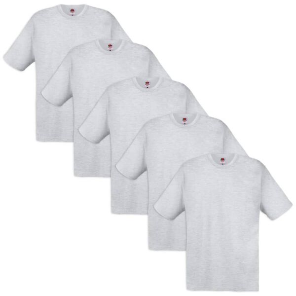 Fruit of the Loom Original T-skjorte 100 % bomull grå XXL(411200)