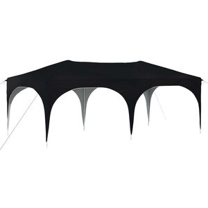 vidaXL Pop-up Festtelt 575 x 288 x 245 cm Antrasitt Oxford Stoff