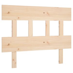 vidaXL Sengegavl 93,5x3x81 cm heltre furu