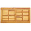 vidaXL Bordplate Brun 90 x 45 x 2 cm Solid akasietre