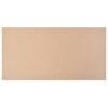 vidaXL Bordplater MDF 2 stk rektangul&aelig;r 120x60 cm 12 mm