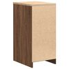 vidaXL Garasje Oppbevaringsskap Brun Eik 40x51x85 cm Heltre Furu