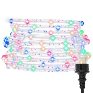 vidaXL Taulys med 120 lysdioder flerfarget 5 m PVC