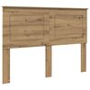 vidaXL Hodegavl Artisan Eik 100 cm Konstruert tre