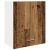 vidaXL Hengende skap "Lyon" gammelt tre 50x31x60 cm konstruert tre