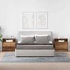 vidaXL Nattbord med skuff 2 stk gammelt tre 51x31x47 cm